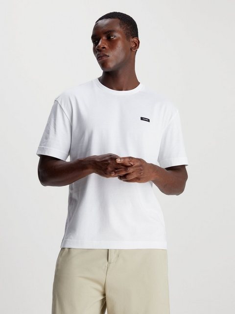 Calvin Klein T-Shirt COTTON COMFORT FIT T-SHIRT mit Logoschriftzug günstig online kaufen