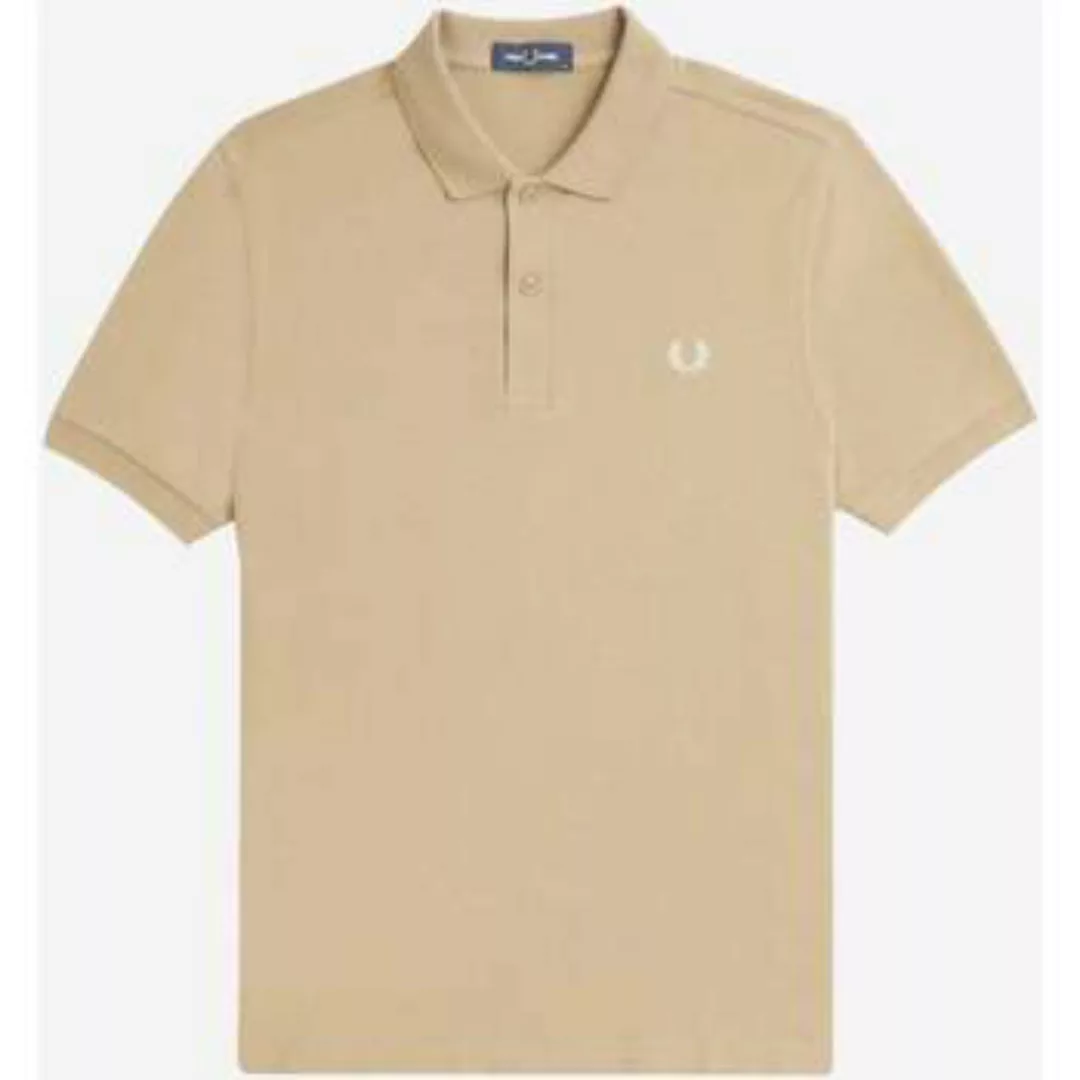 Fred Perry  T-Shirts & Poloshirts Schlichtes Hemd von  – Warmstone Oatml günstig online kaufen