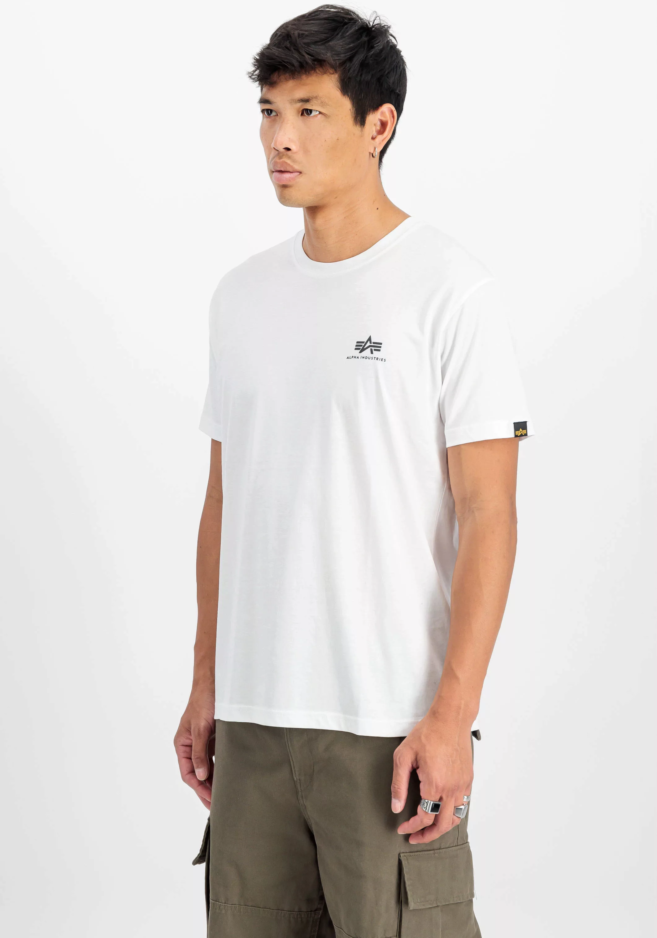 Alpha Industries T-Shirt "Alpha Industries Men - T-Shirts Basic T-Shirt SL günstig online kaufen