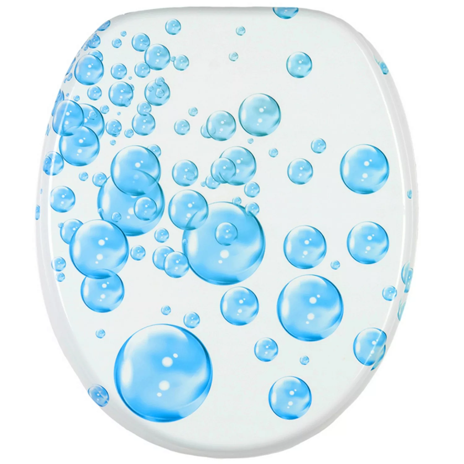 Sanilo WC Sitz mit Absenkautomatik Wasserblasen, hochwertiger und stabiler günstig online kaufen