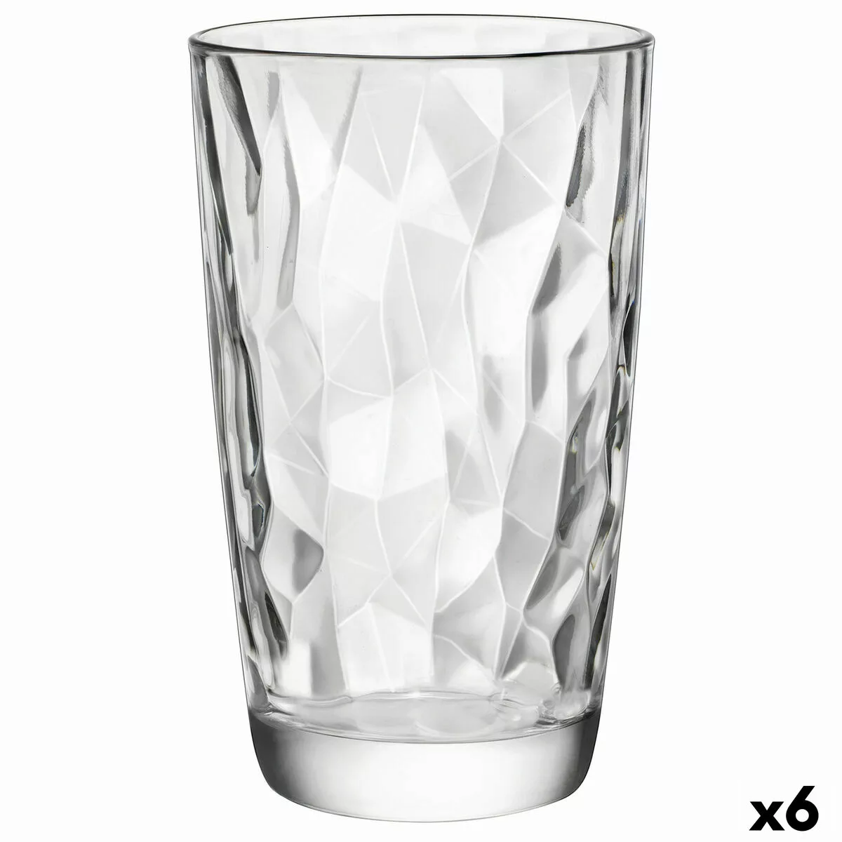 Becher Bormioli Rocco Diamond Durchsichtig Glas (470 Ml) (pack 6x) günstig online kaufen