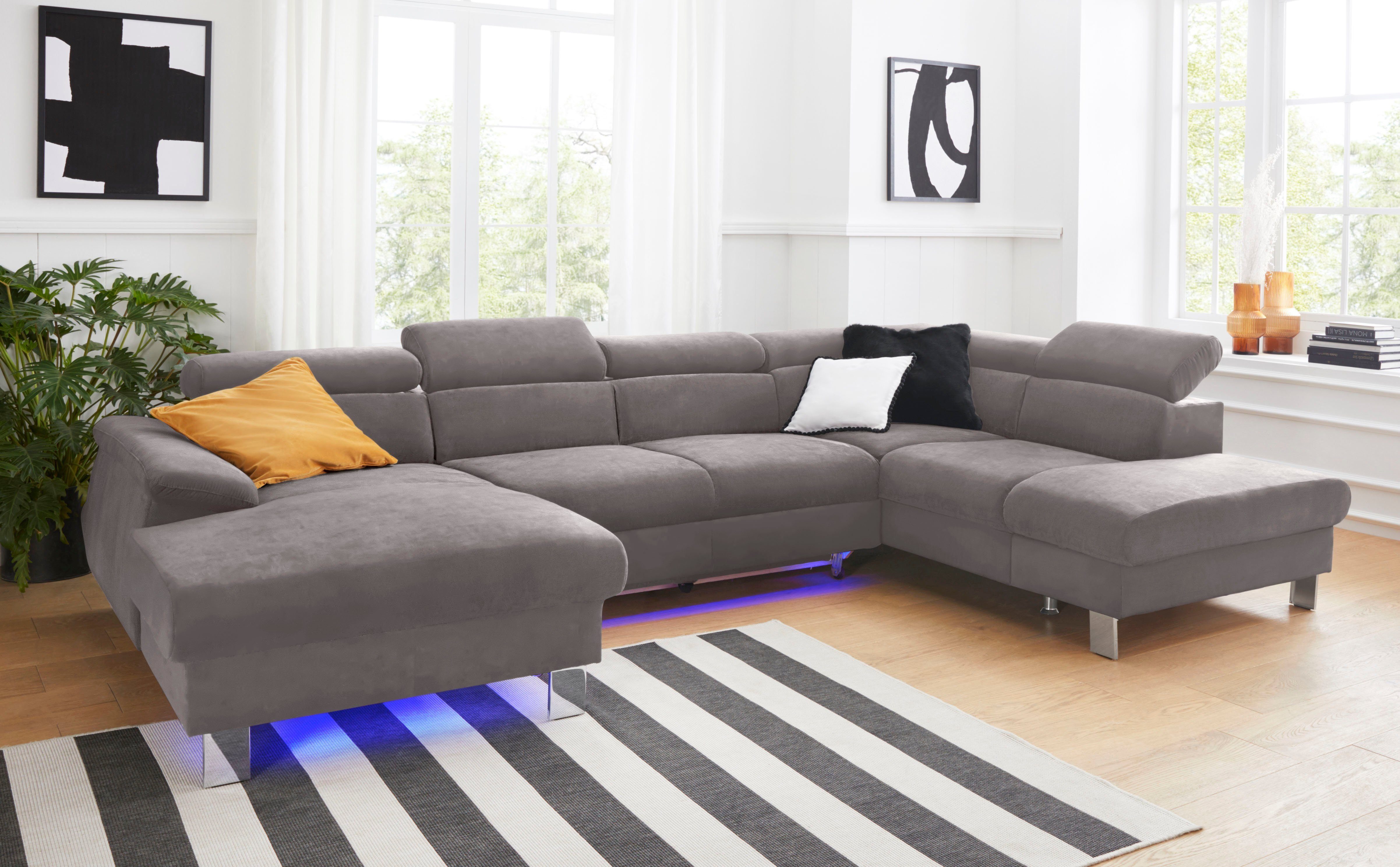 COTTA Polstergarnitur Komaris U-Form, (Set), Set günstig online kaufen
