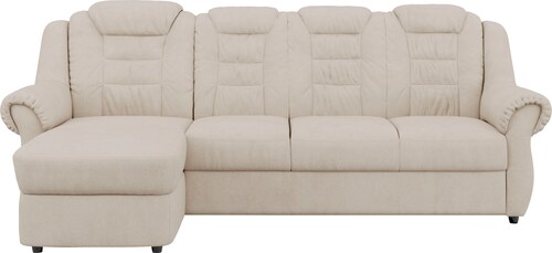 Home affaire Ecksofa »Boston L-Form«, mit hoher Rückenlehne, wahlweise mit günstig online kaufen