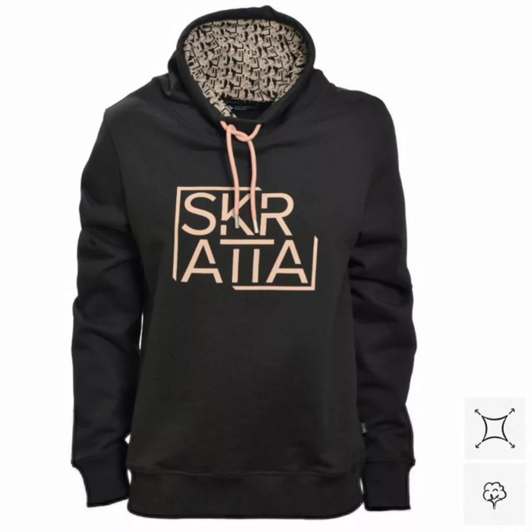 Skratta Langarmshirt Skratta - Kapuzenpullover Maja Damen Hoodie aus Bio-Ba günstig online kaufen