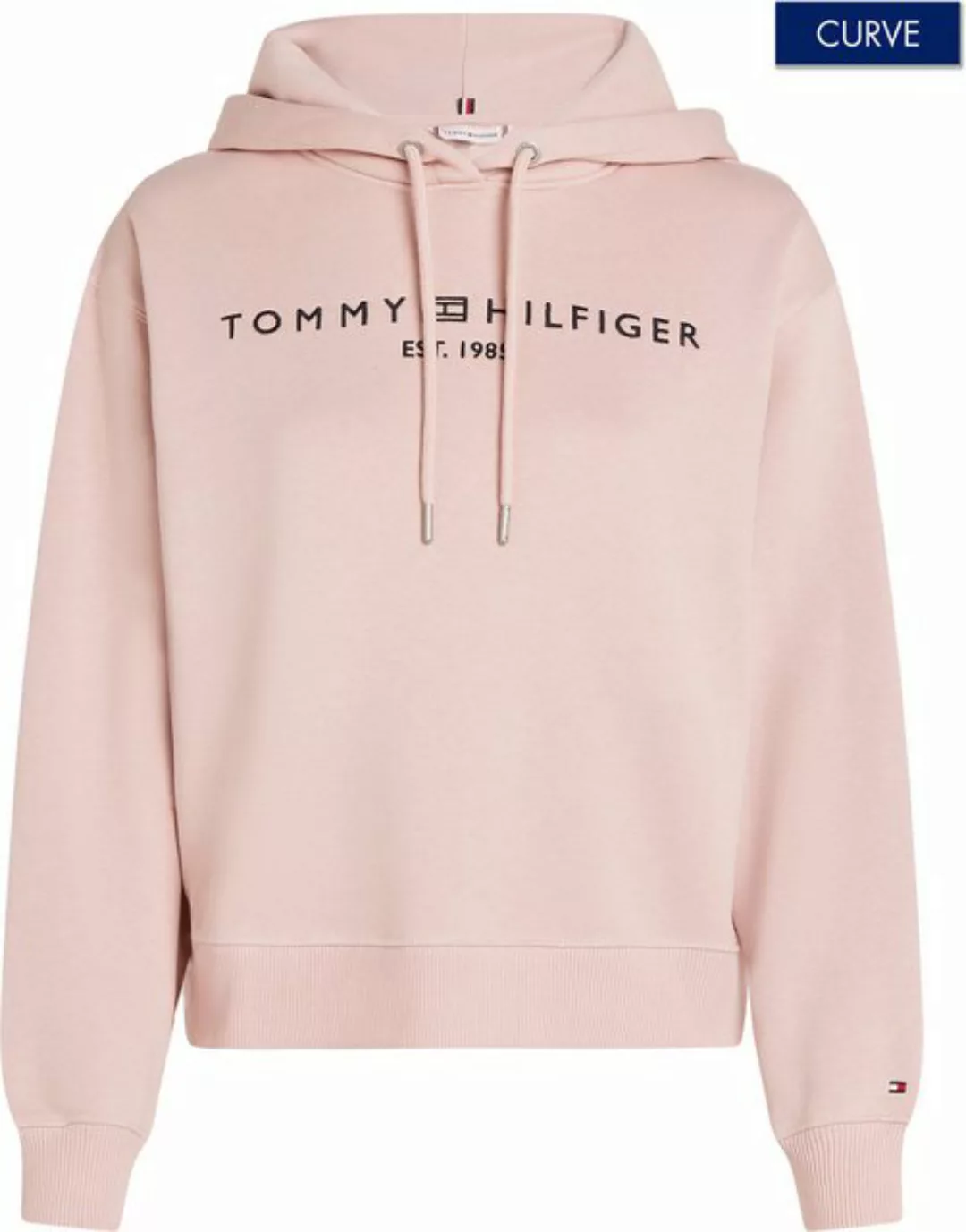 Tommy Hilfiger Curve Kapuzensweatshirt CRV MDRN REG CORP LOGO HOODIE in Gro günstig online kaufen