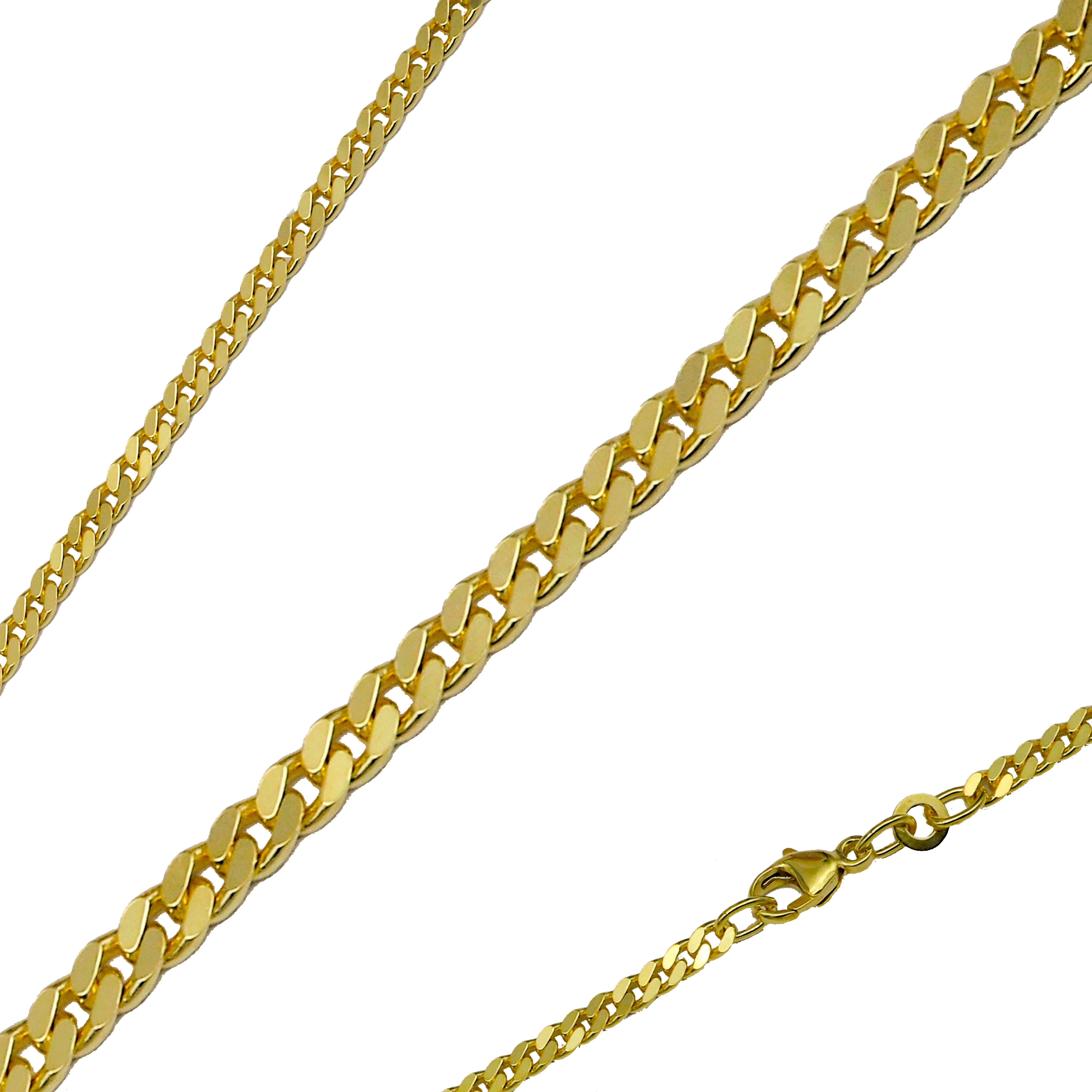 G & J Goldkette Panzerkette flach günstig online kaufen