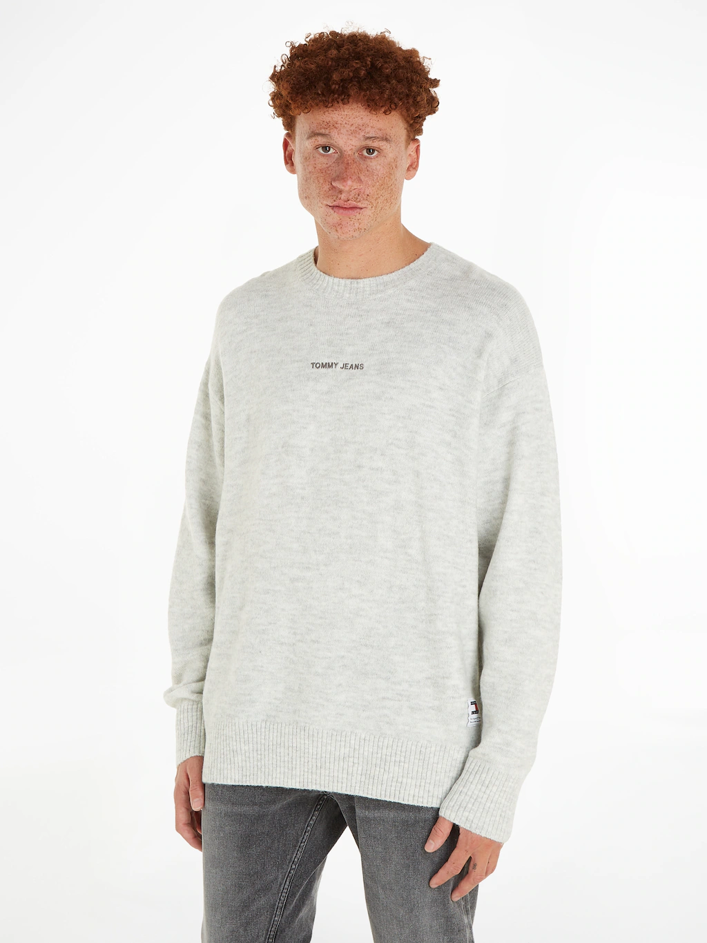 Tommy Jeans Strickpullover "TJM REG N CLASSICS SWEATER EXT", mit Rundhalsau günstig online kaufen