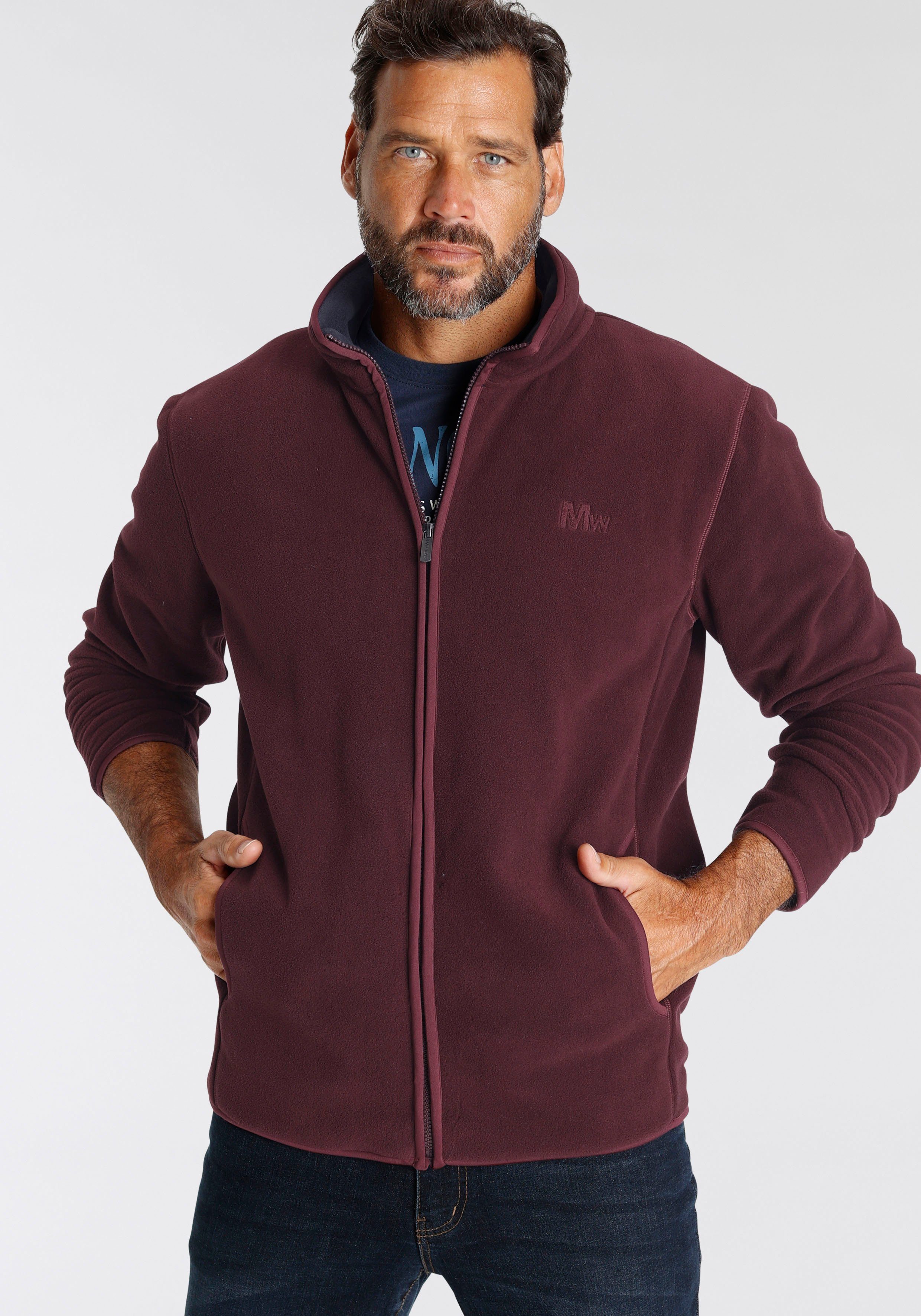 Man's World Fleecejacke für die Übergangszeit, günstig online kaufen