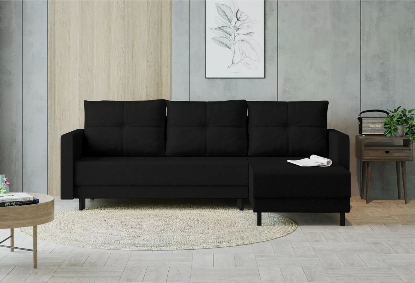 99rooms Ecksofa Paloma, L-Form, Eckcouch, Sofa, Sitzkomfort, mit Bettfunkti günstig online kaufen