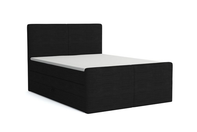 Deine Möbel 24 Boxspringbett ROCKY Echtes Boxspringbett Polsterbett Komplet günstig online kaufen