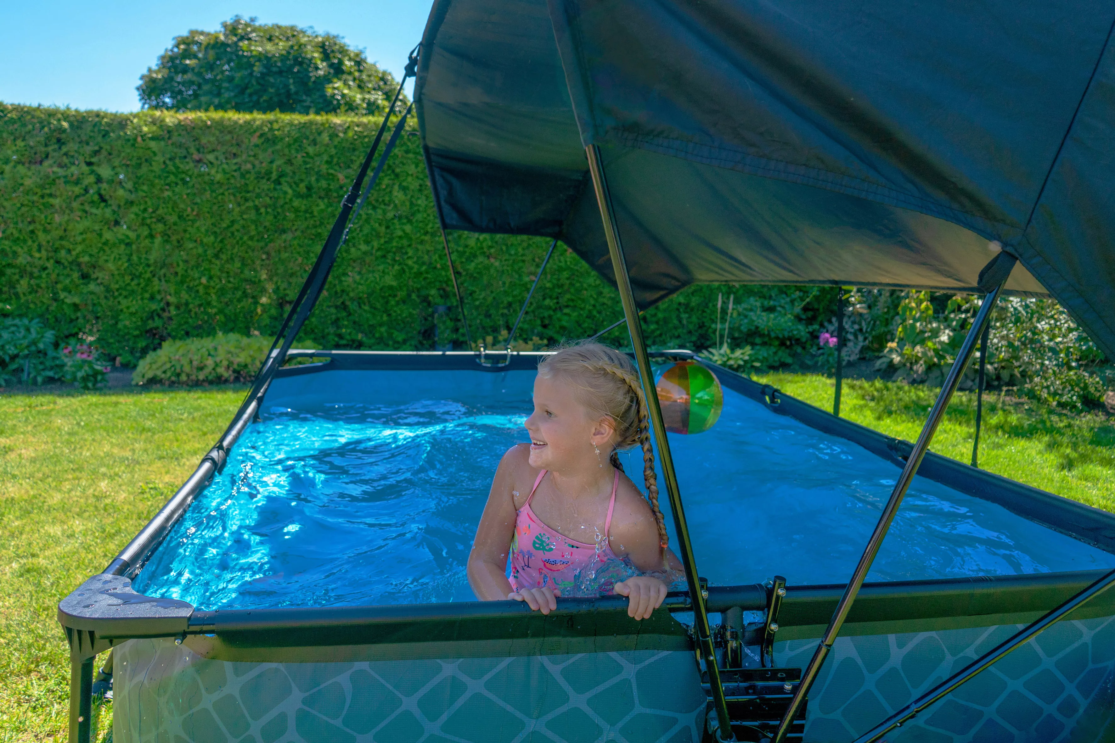 EXIT Poolverdeck "Sonnensegel", spendet Schatten beim Baden in der Sommerhi günstig online kaufen