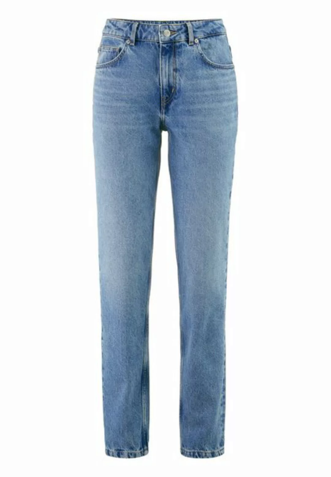 Hessnatur Bequeme Jeans HANNA High Rise Mom aus reinem Bio-Denim (1-tlg) HA günstig online kaufen