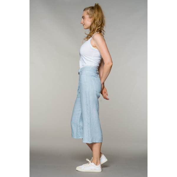 Fv-flor:Ina | Wide Leg | High Waist | Culotte | Pure Linen günstig online kaufen