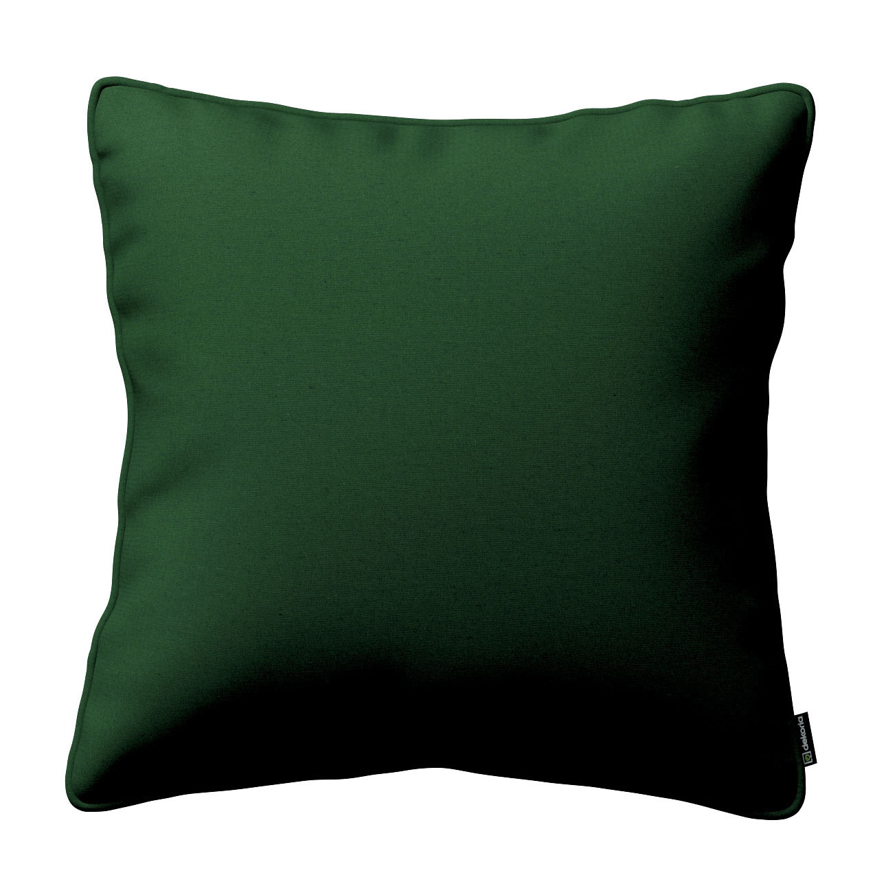 Kissenhülle Gabi mit Paspel, dunkelgrün, 60 x 60 cm, Quadro (144-33) günstig online kaufen