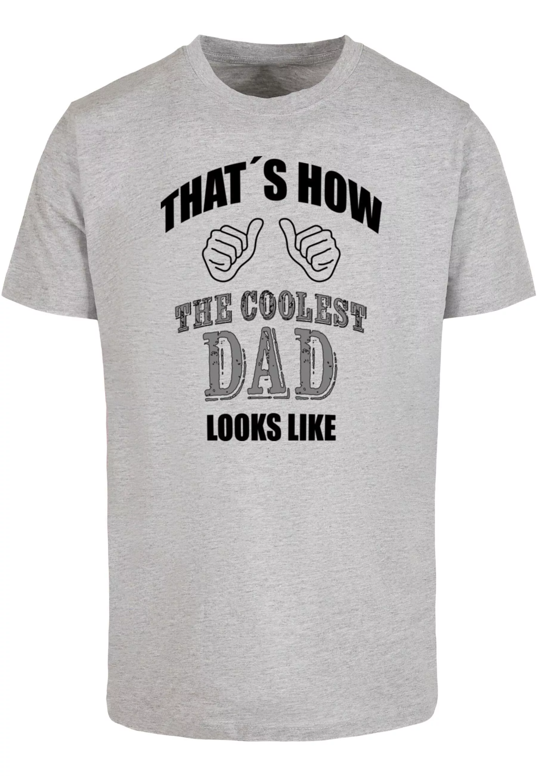 Merchcode T-Shirt "Merchcode Herren Coolest Dad T-Shirt Round Neck" günstig online kaufen