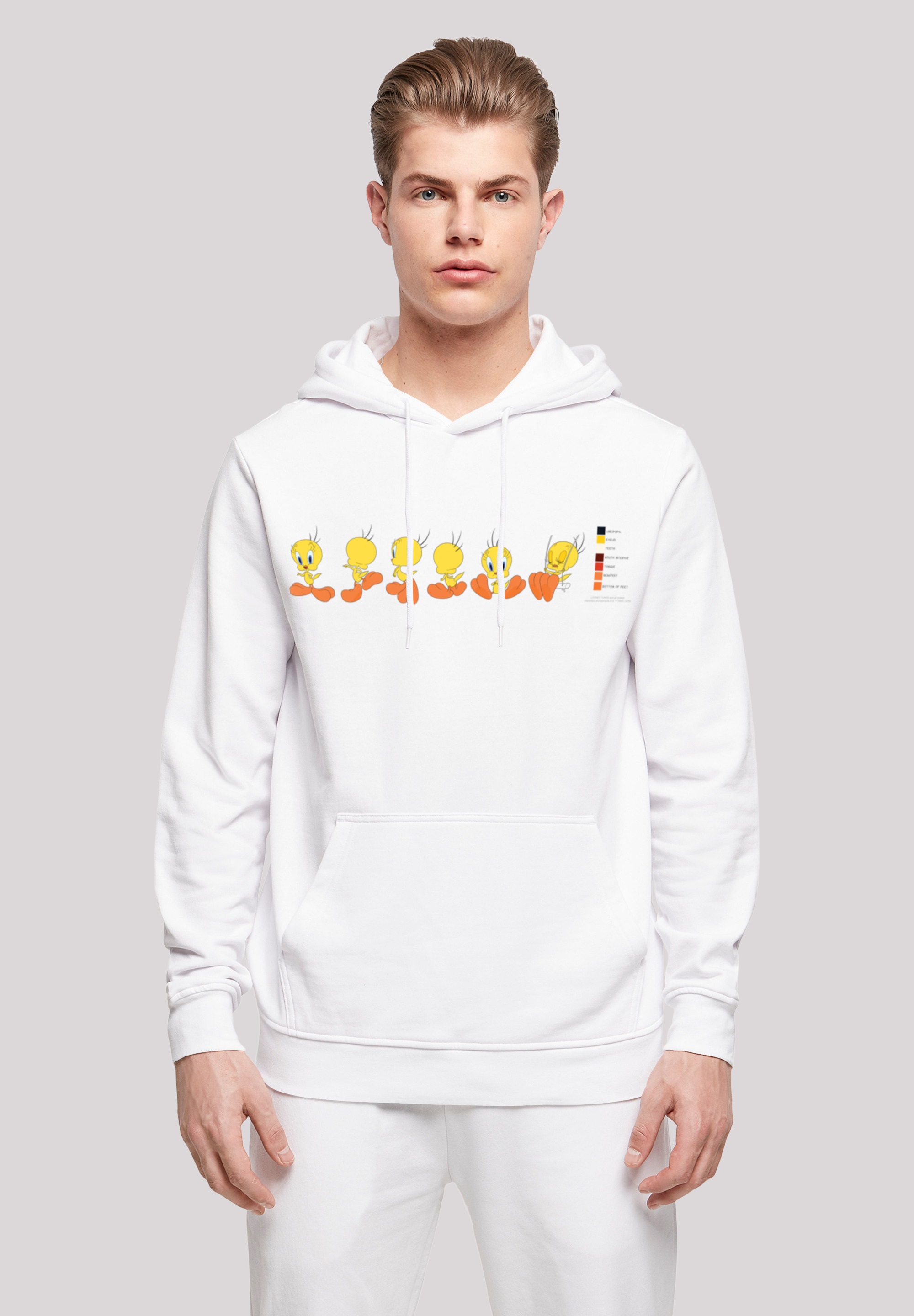 F4NT4STIC Kapuzenpullover "Looney Tunes Tweety Pie Colour Code", Print günstig online kaufen