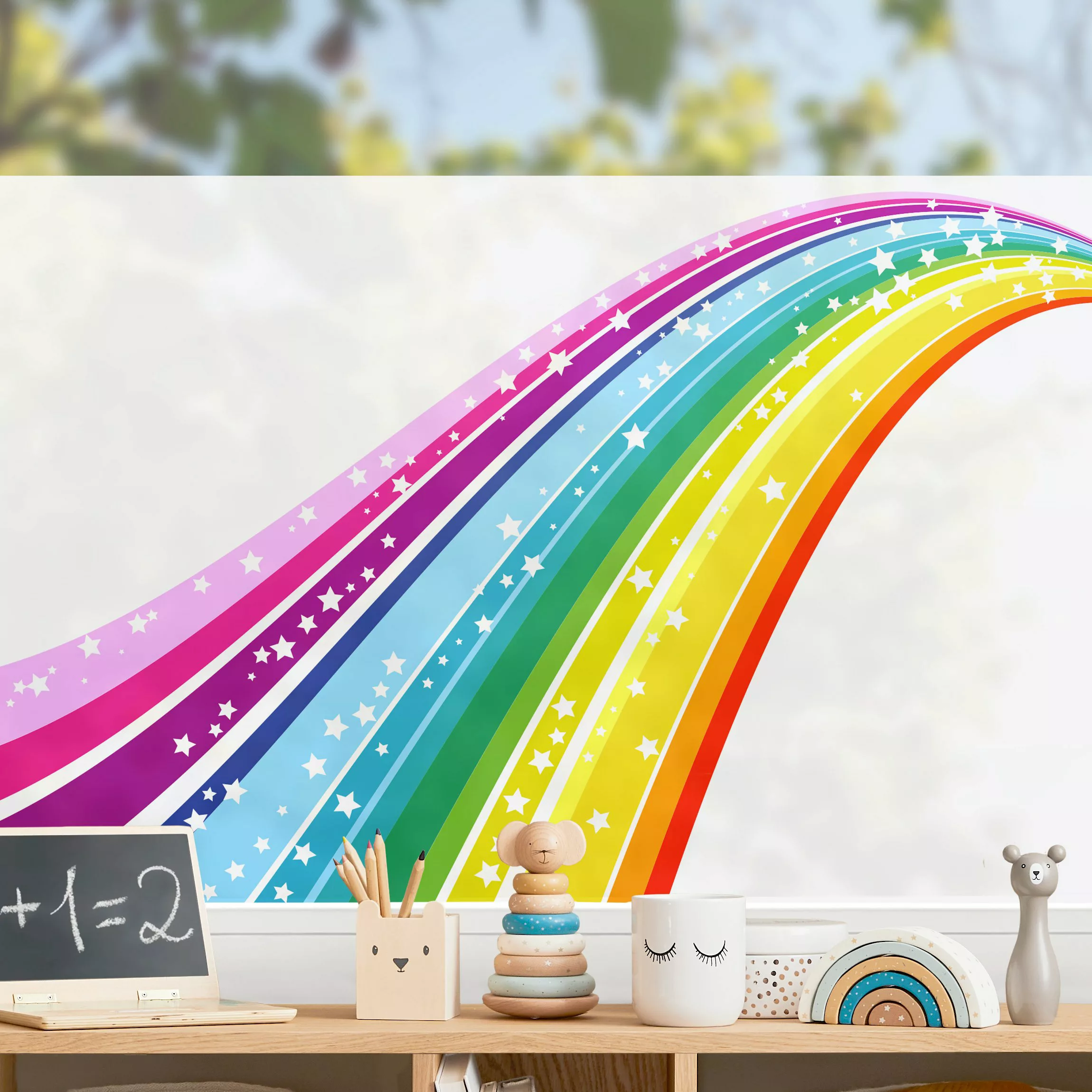 Fensterfolie Rainbow günstig online kaufen