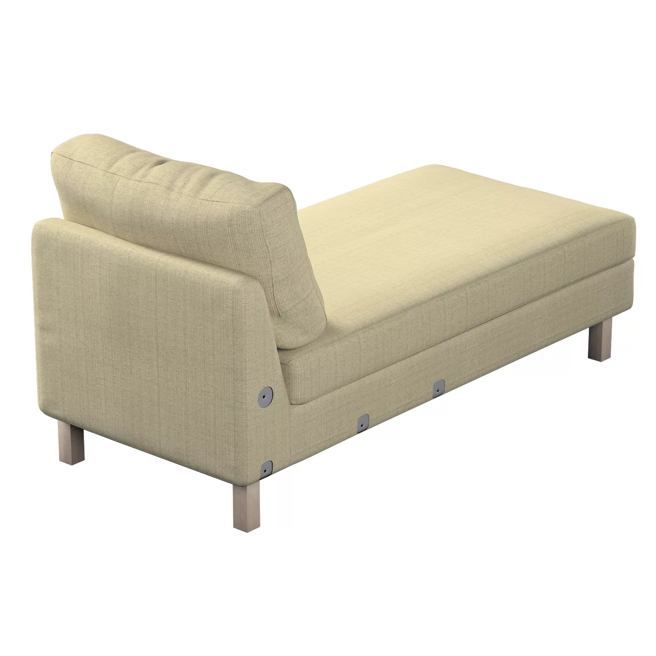 Bezug für Karlstad Recamiere Zustellsofa, kurz, beige-creme, Bezug für Karl günstig online kaufen