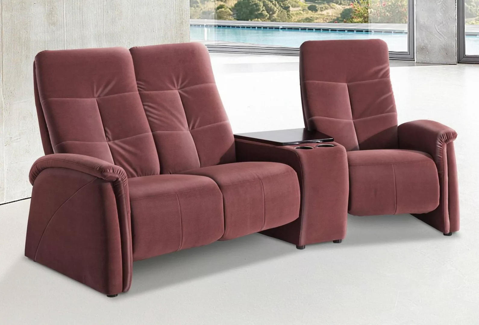 exxpo - sofa fashion 3-Sitzer Tivoli, mit Relaxfunktion günstig online kaufen