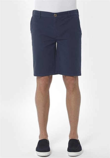 ORGANICATION Chinohose Men's Garment Dyed Jogger Fit Shorts in Navy günstig online kaufen