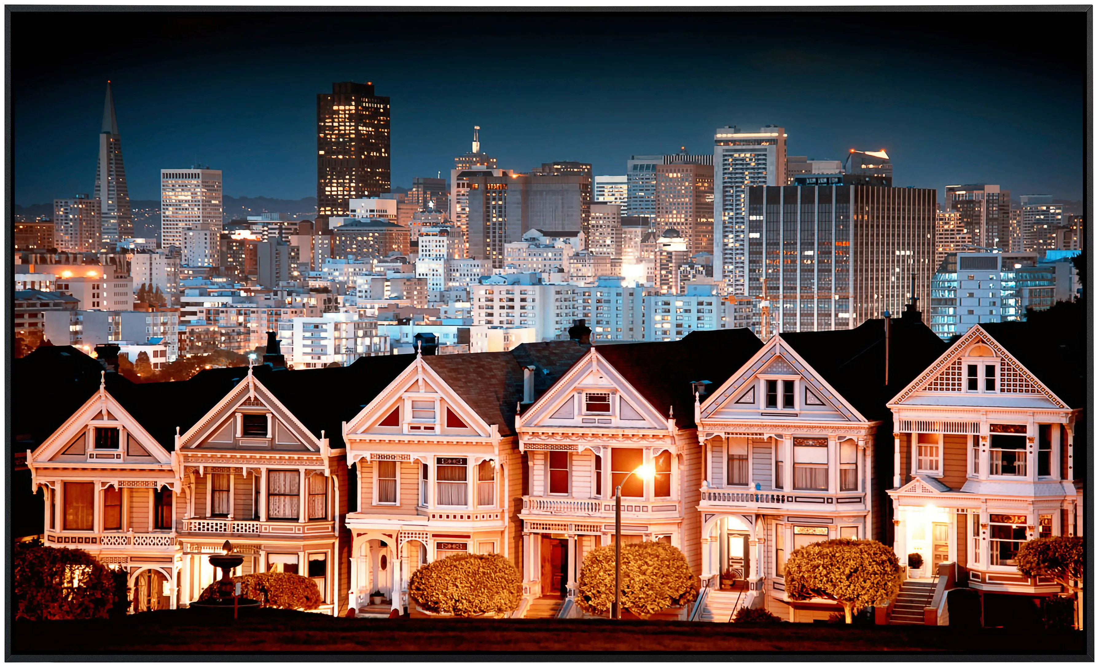Papermoon Infrarotheizung »Stadtlandschaft in San Francisco« günstig online kaufen