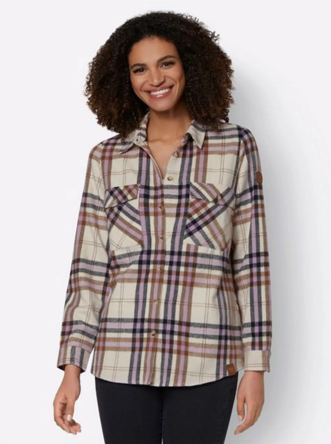 Witt Klassische Bluse Flanellbluse günstig online kaufen