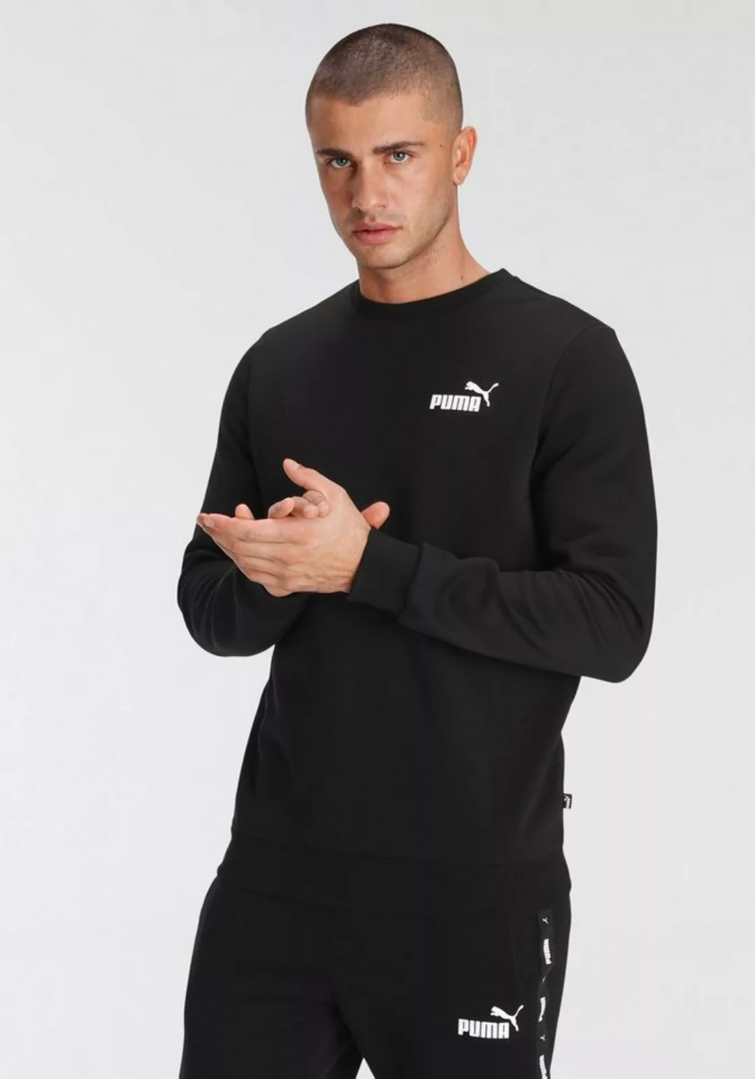 PUMA Langarmshirt ESS SMALL LOGO CREW FL günstig online kaufen