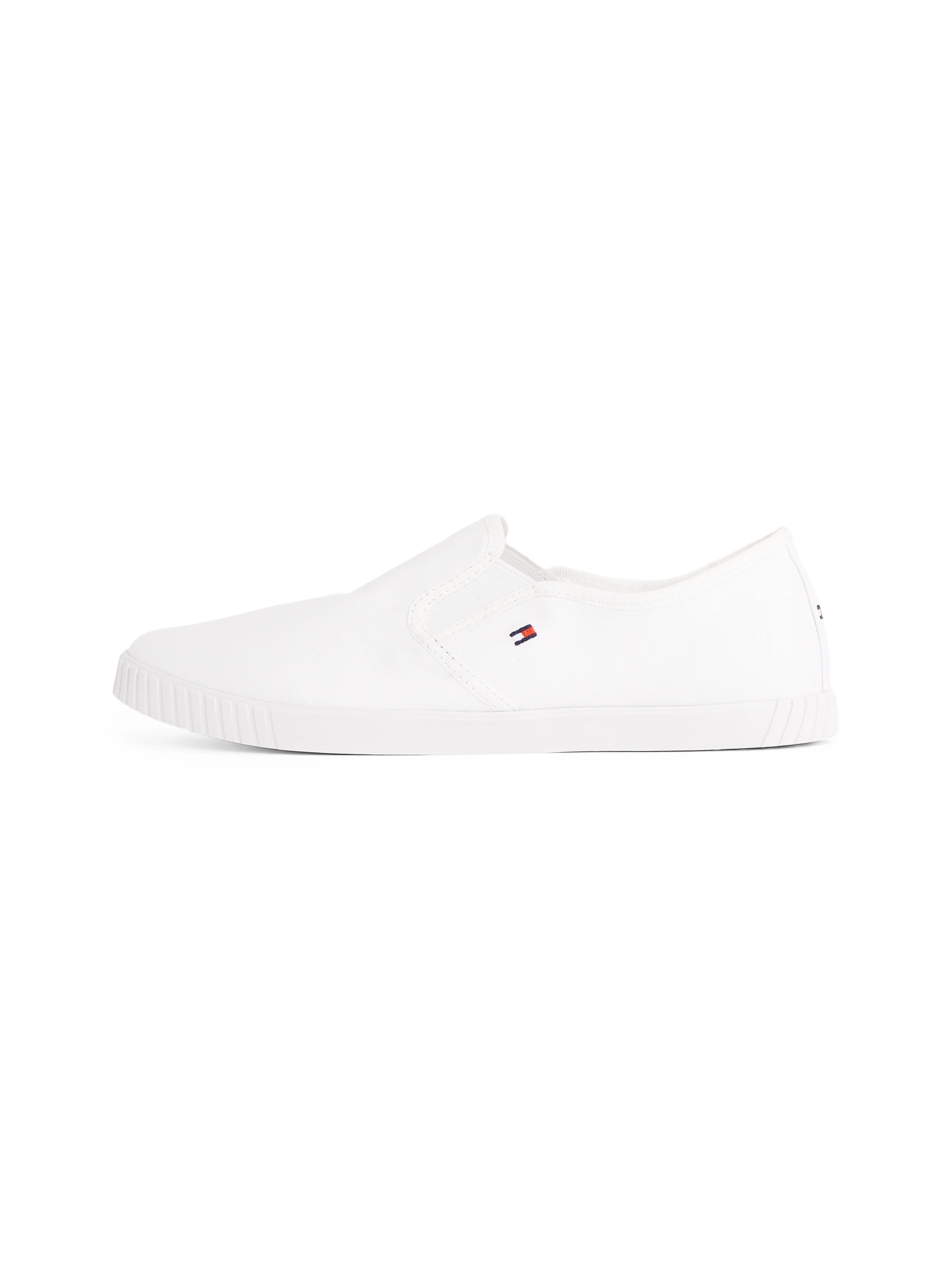 Tommy Hilfiger Plateausneaker "CANVAS LACE UP SNEAKER", Freizeitschuh, Halb günstig online kaufen