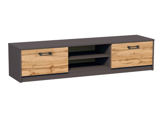 Home Collective TV-Schrank 160cm breit Lowboard mit matter Oberfläche Ferns günstig online kaufen