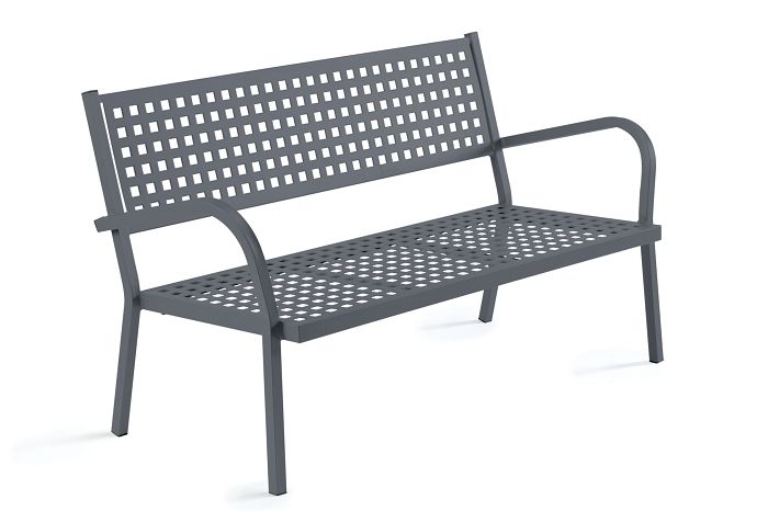 Garten - Sofa Alice 110 cm AG - antik grau günstig online kaufen