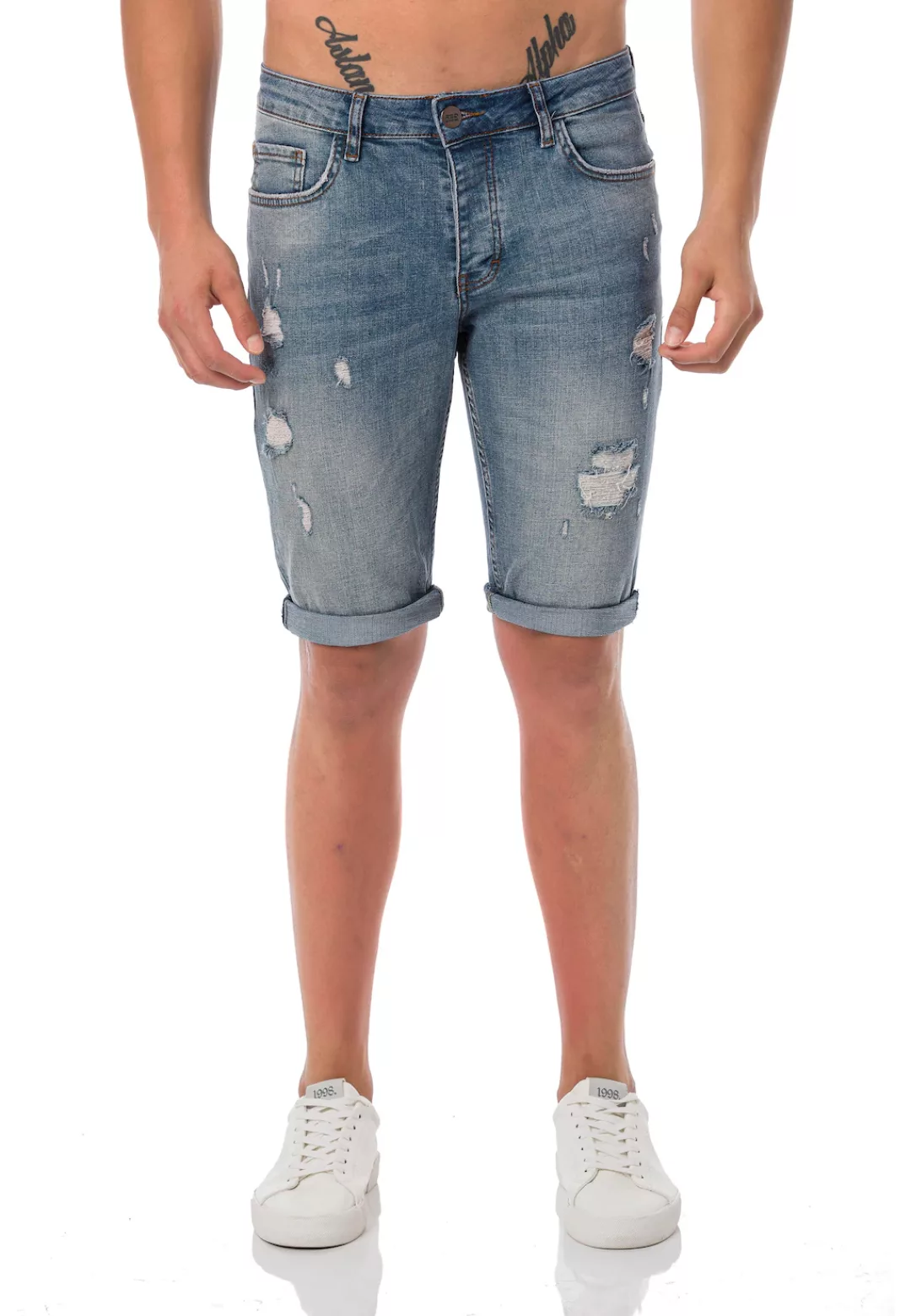 RedBridge Shorts "Pittsburgh", im Destroyed-Look günstig online kaufen