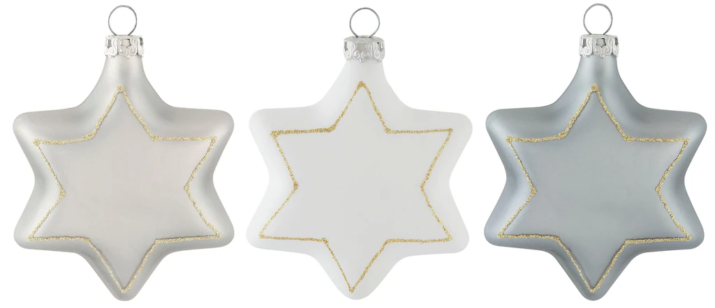 Thüringer Glasdesign Christbaumschmuck "White Elegance, Weihnachtsdeko, Chr günstig online kaufen