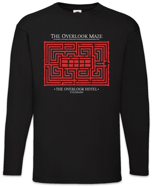 Urban Backwoods Langarmshirt The Overlook Maze Langarm T-Shirt Hotel Horror günstig online kaufen