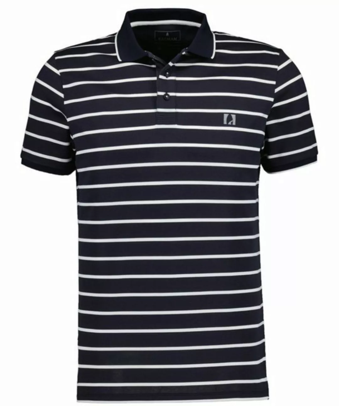 RAGMAN T-Shirt Polo with printed stripe günstig online kaufen