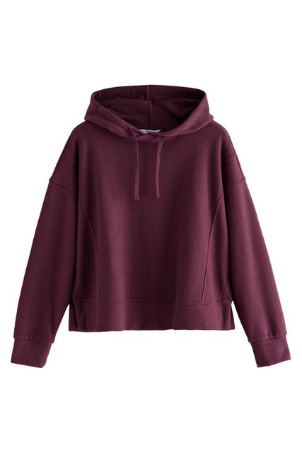 Next Kapuzensweatshirt Weiches Relaxed Fit Hoodie mit gestuftem Saum (1-tlg günstig online kaufen