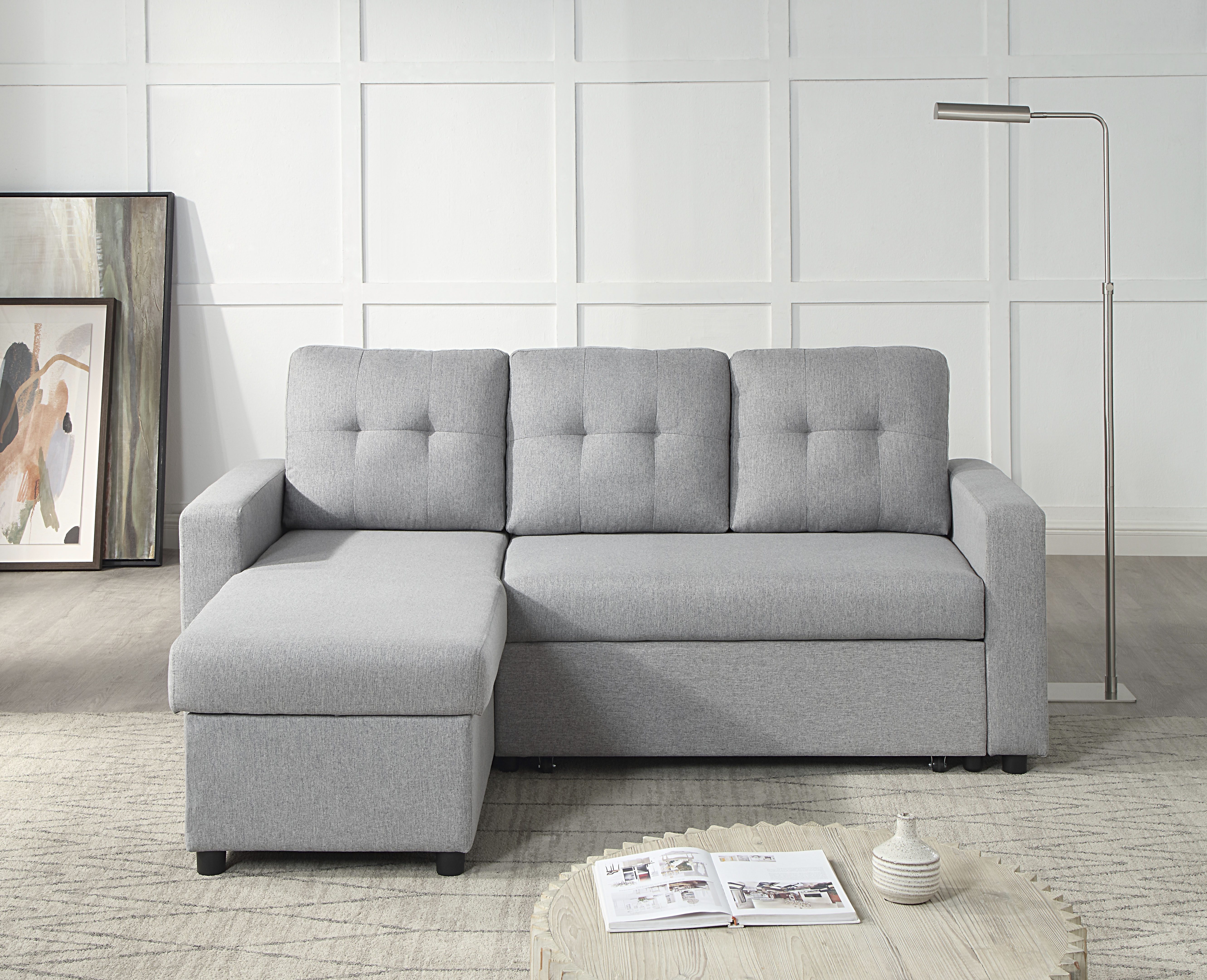 ATLANTIC home collection Schlafsofa Gino, inklusive Schlaffunktion und Stau günstig online kaufen