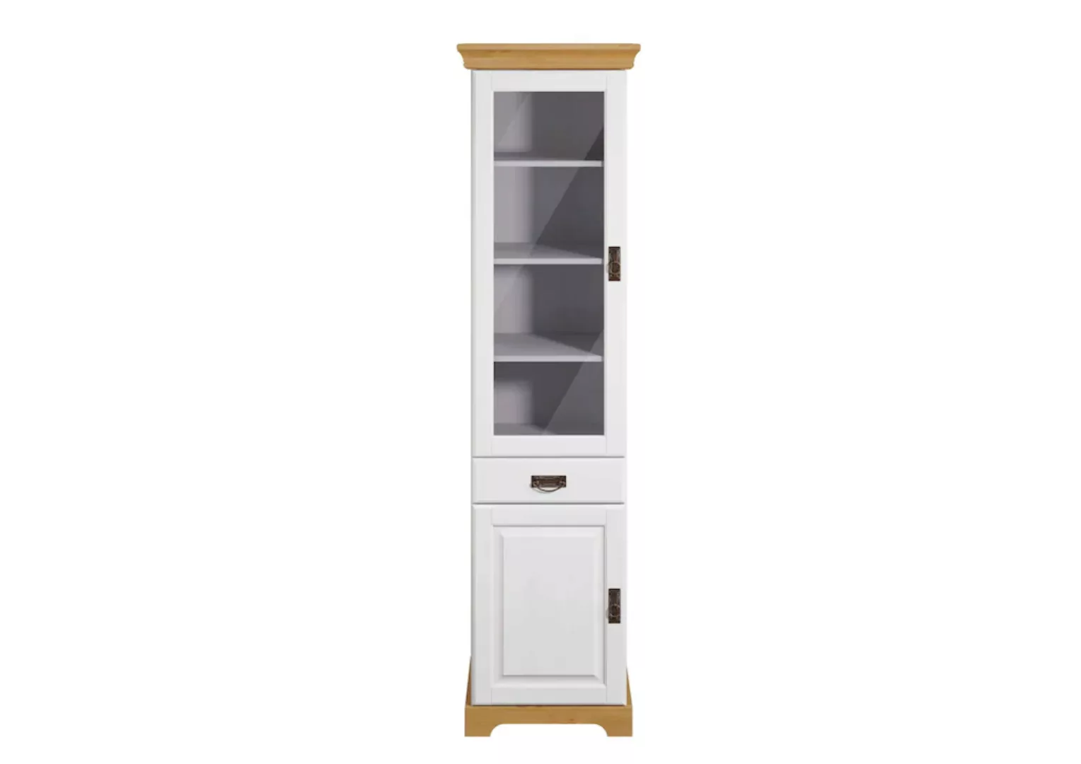 Home affaire Vitrine "Rügen", zertifiziertes Massivholz, Höhe 192 cm, im La günstig online kaufen