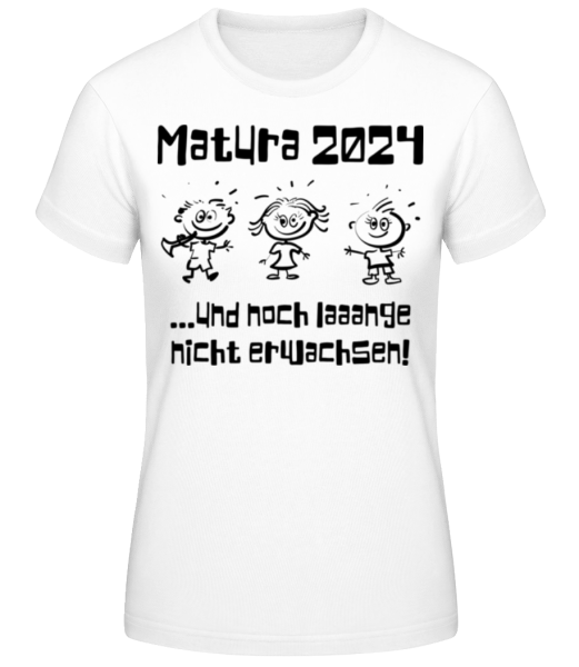 Matura Und Lange Nicht Erwachsen 2024 · Frauen Basic T-Shirt günstig online kaufen