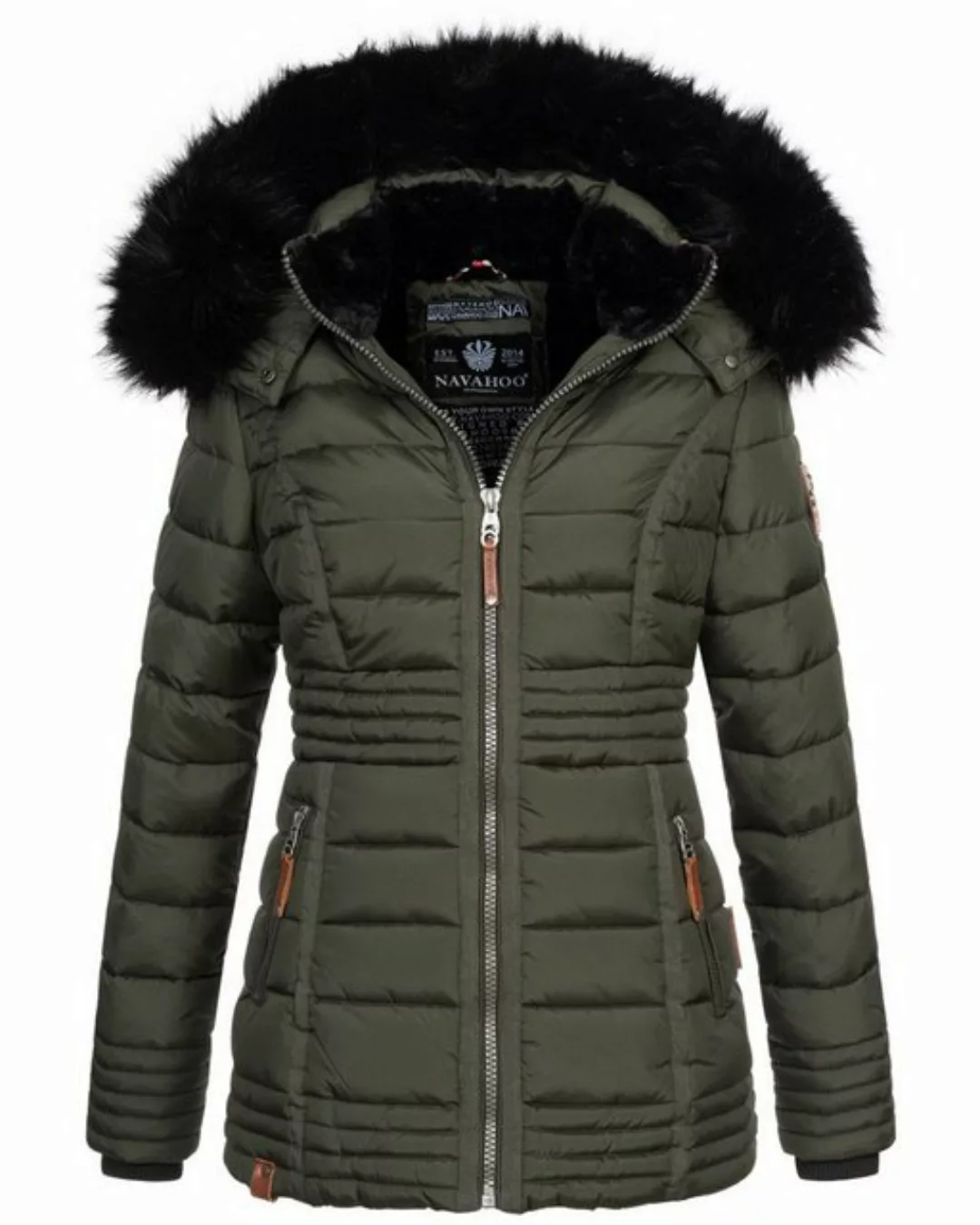 Navahoo Winterjacke Umay Pri mit kuschligem Teddyfell und abnehmbarer Kapuz günstig online kaufen