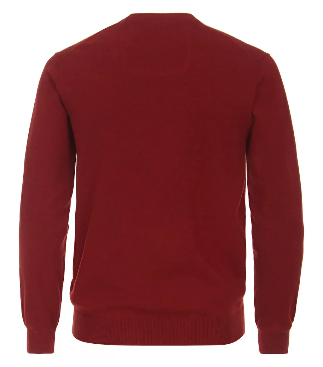 Casa Moda Pullover V-Ausschnitt Braun - Größe 3XL günstig online kaufen