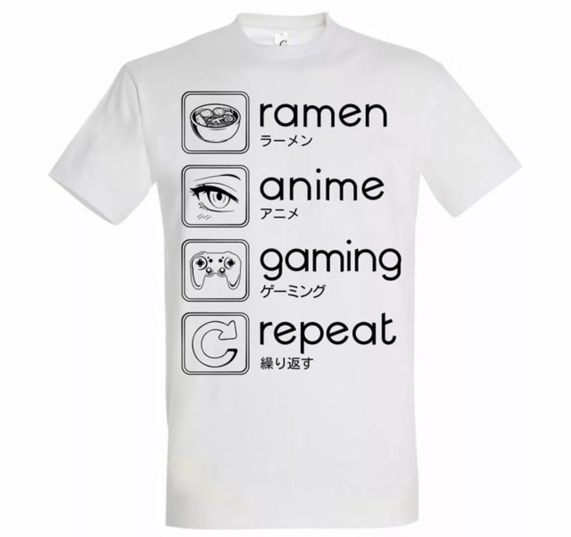 Youth Designz Print-Shirt Ramen Anime Gaming Herren T-Shirt mit lustigen Lo günstig online kaufen