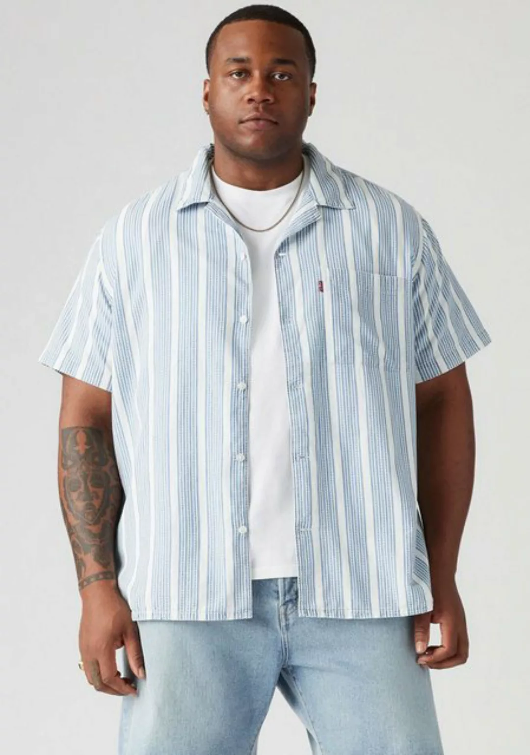 Levi's® Plus Kurzarmhemd BIG SUNSET CAMP SHIRT günstig online kaufen