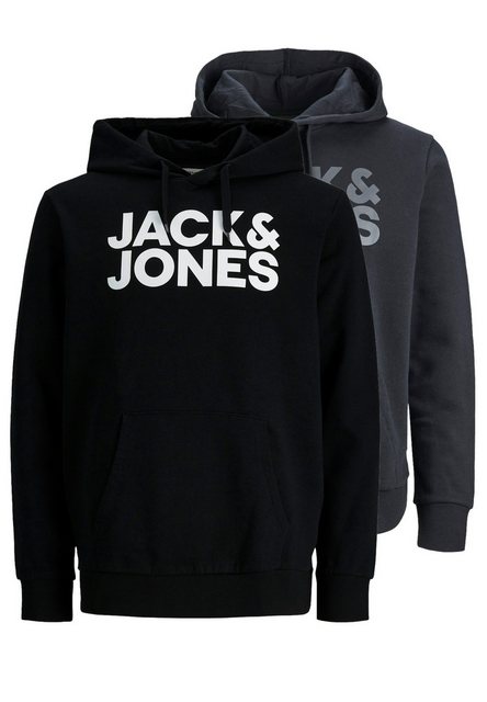 Jack & Jones Hoodie 2er Pack Corp (Spar-Set, 2-tlg) Sweatshirt / Hoodie - B günstig online kaufen