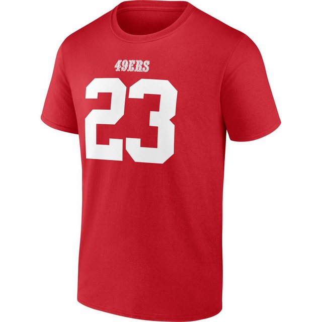 Fanatics Print-Shirt NFL San Francisco 49ers #23 Christian McCaffrey günstig online kaufen