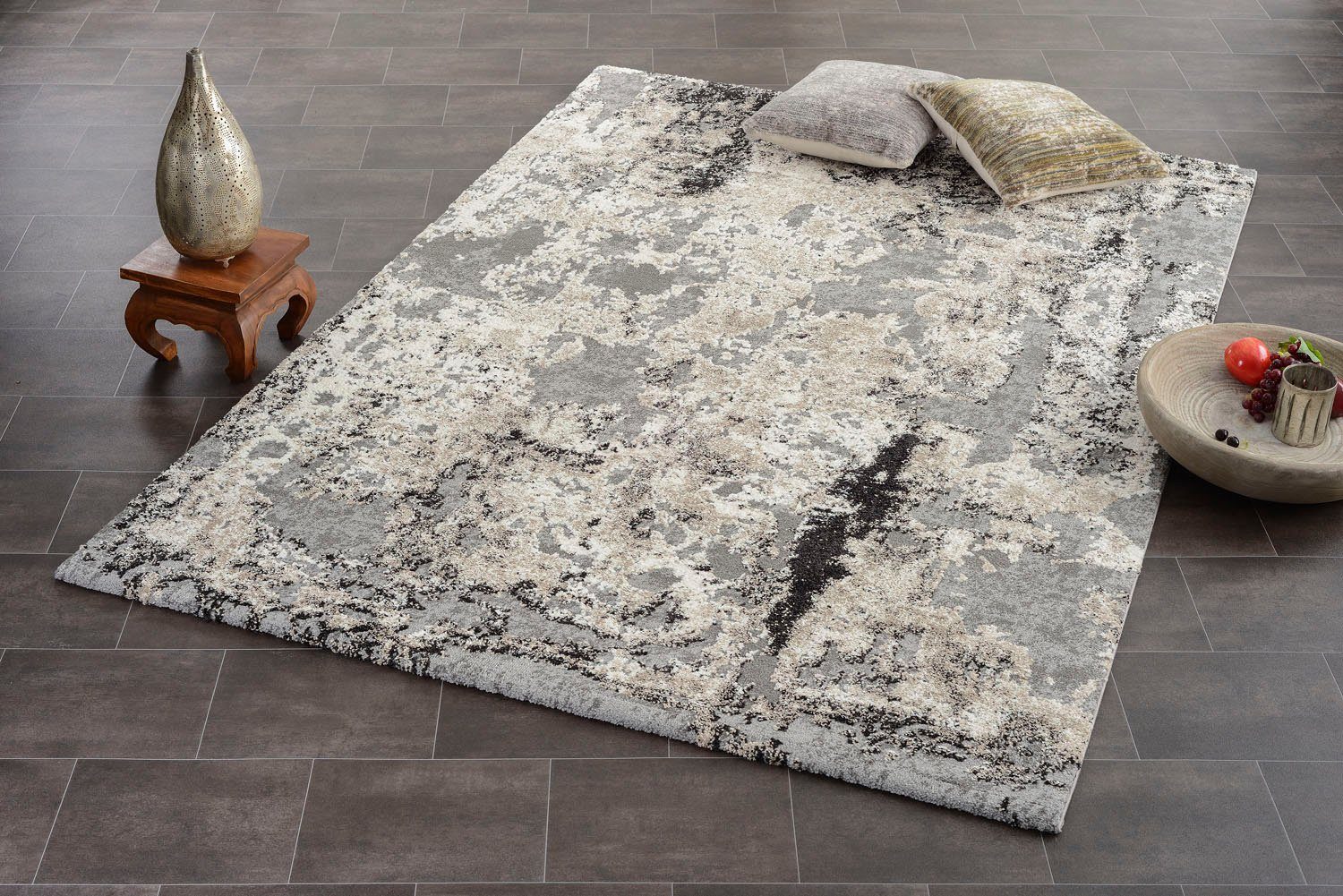 OCI DIE TEPPICHMARKE Teppich »Juwel Liray«, rechteckig, 20 mm Höhe, Kurzflo günstig online kaufen
