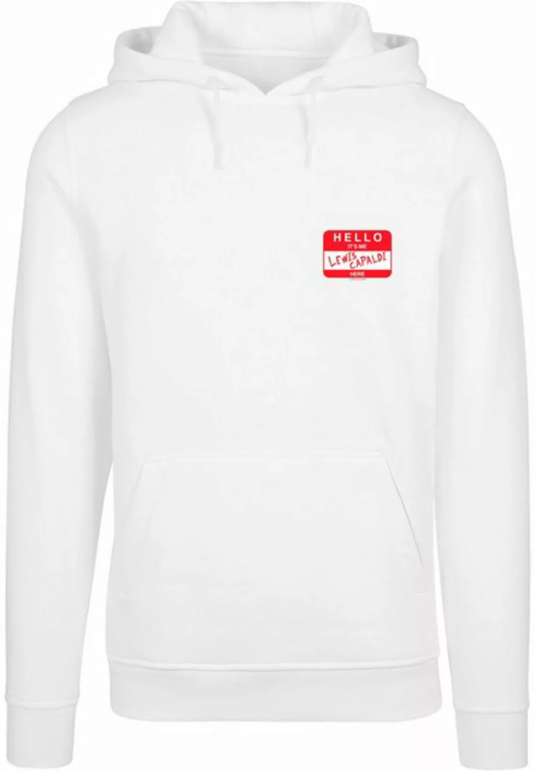 Merchcode Kapuzensweatshirt Merchcode Herren Lewis Capaldi - Hello it's me günstig online kaufen