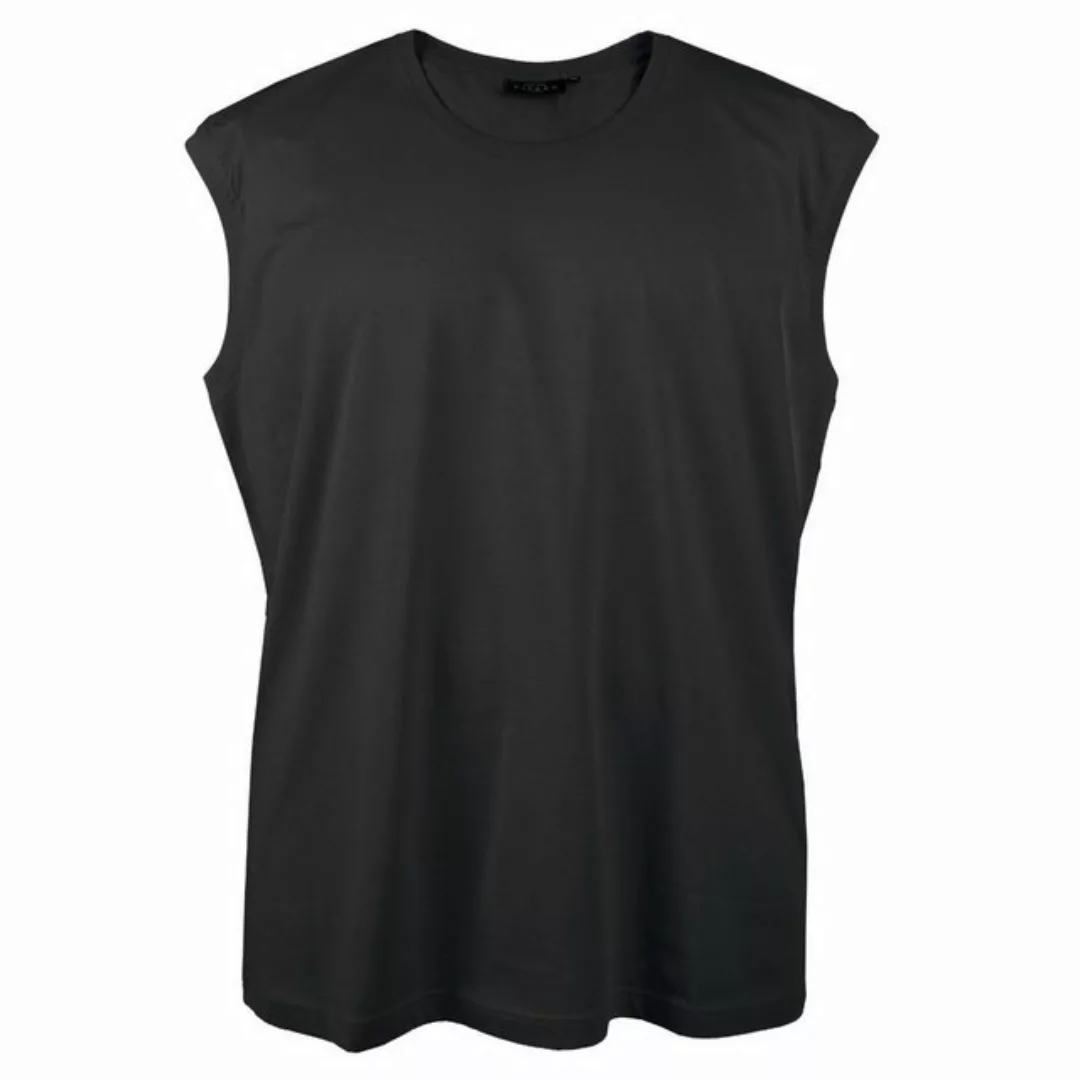 Kitaro Muscleshirt Übergrößen Basic Muskelshirt schwarz Kitaro günstig online kaufen