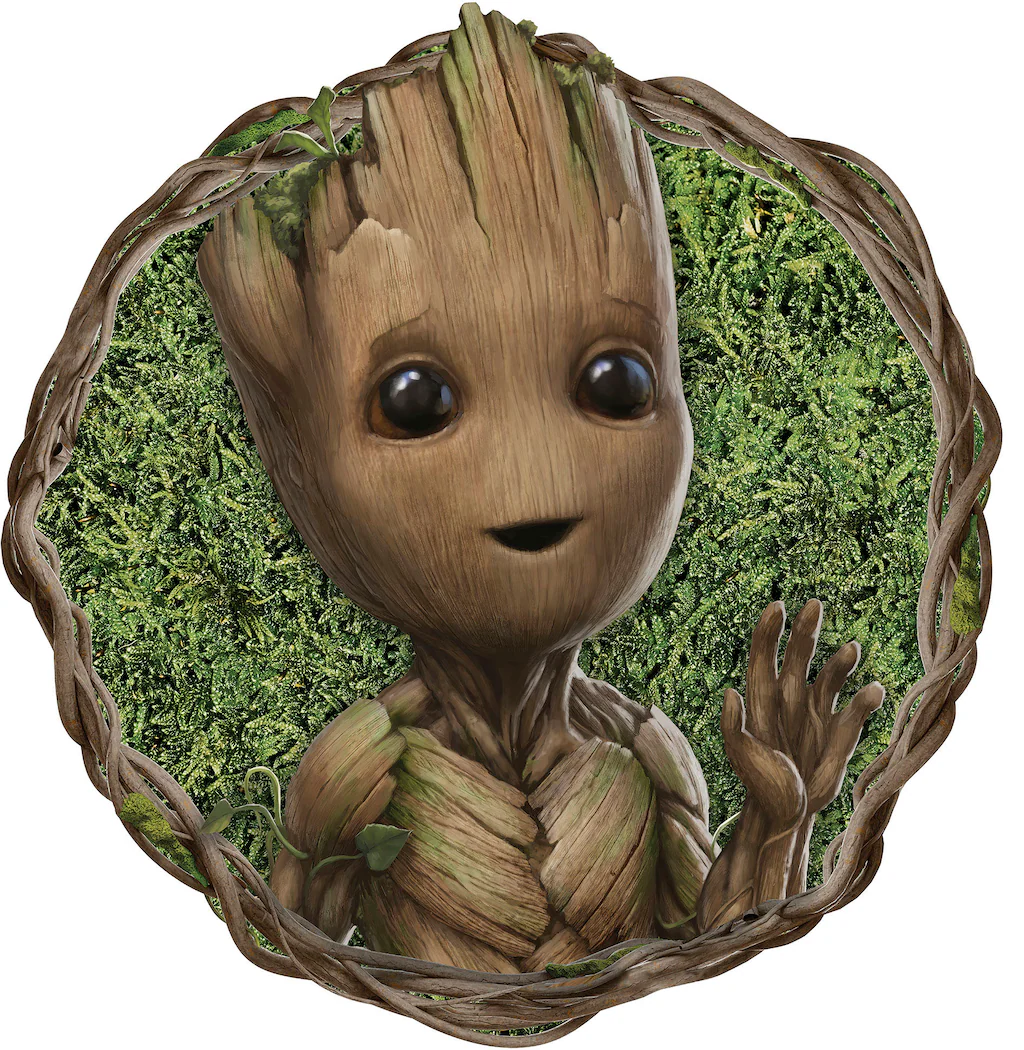 Komar Wandtattoo "selbstklebendes Vlies - Groot Little Twig - Größe 125 x 1 günstig online kaufen