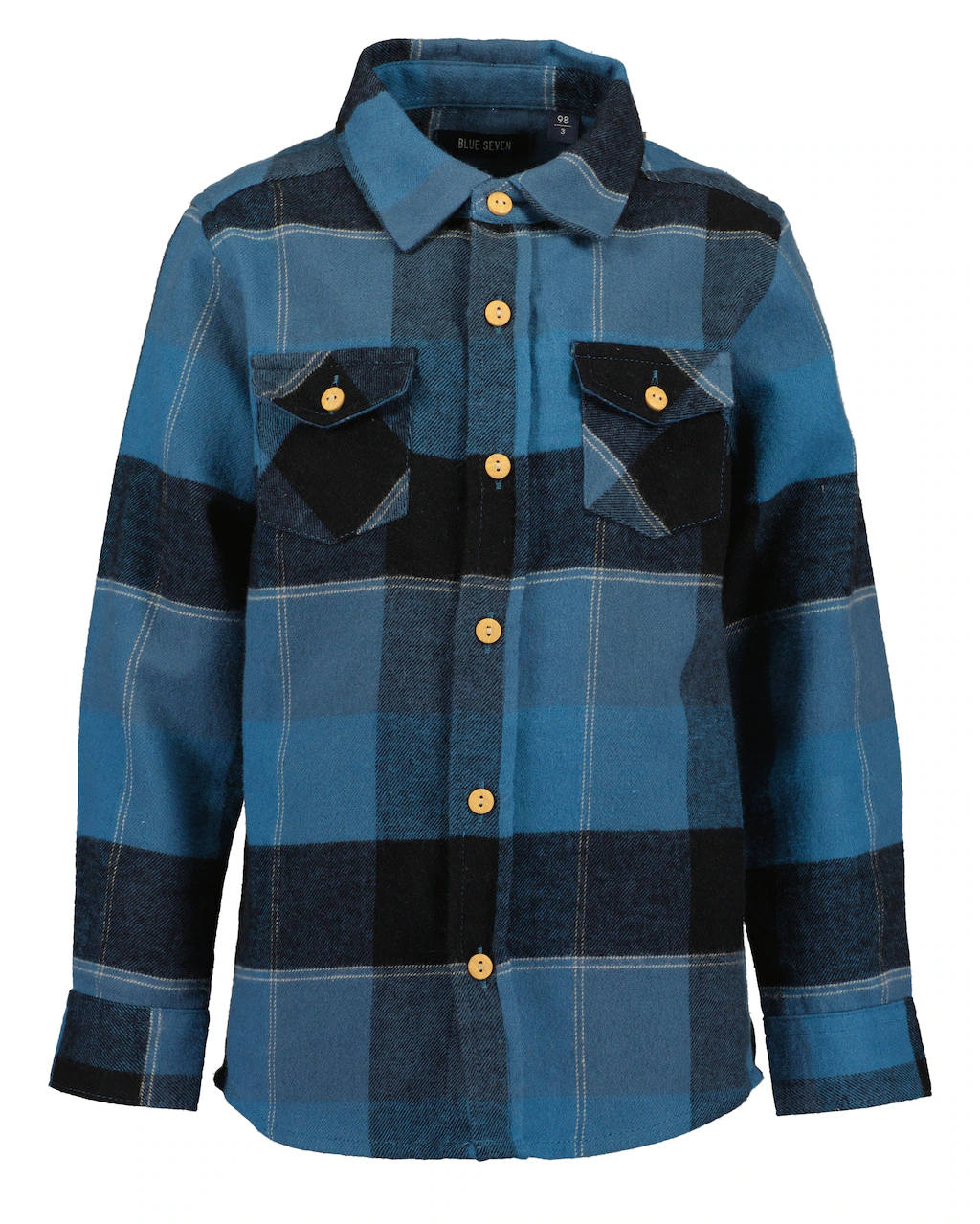 Blue Seven Langarmhemd "Blue Seven Hemd" günstig online kaufen
