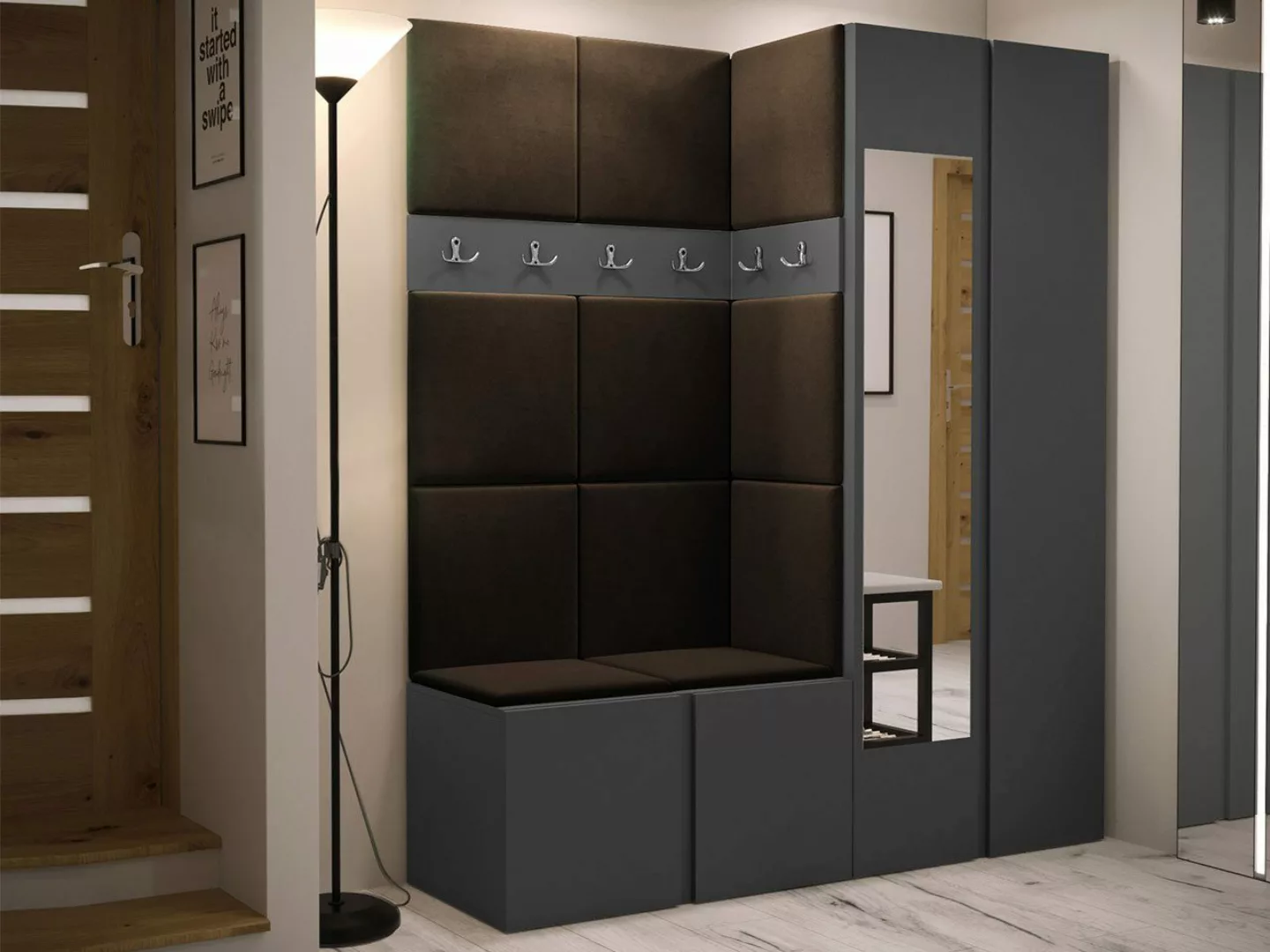 MIRJAN24 Garderoben-Set Orion XII, (Komplett-Set, Schrank, günstig online kaufen